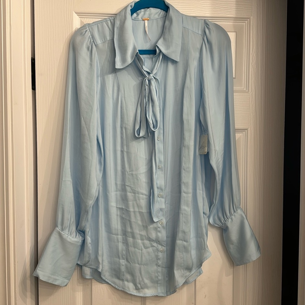 Free People Lala Tie Top
